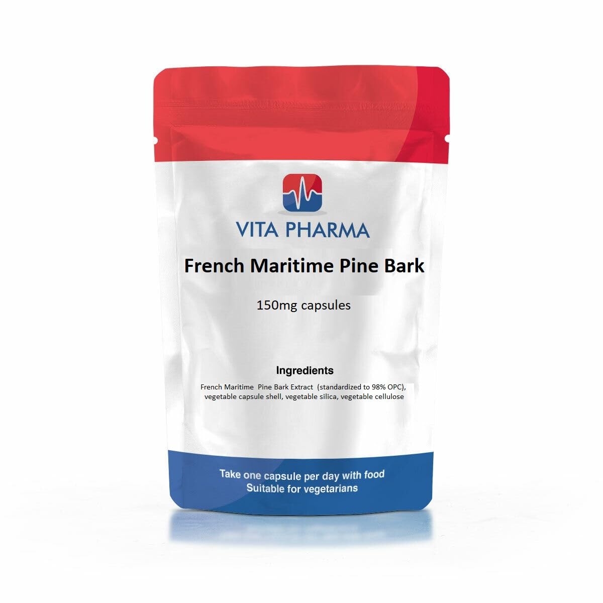 Vita Pharma VITA PHARMA French Maritime Pine Bark 150mg 365 Capsules