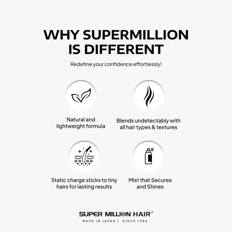 Super Million Hair 25g - No.23 Medium Brown by From the UK - Order by 2pm for next working day