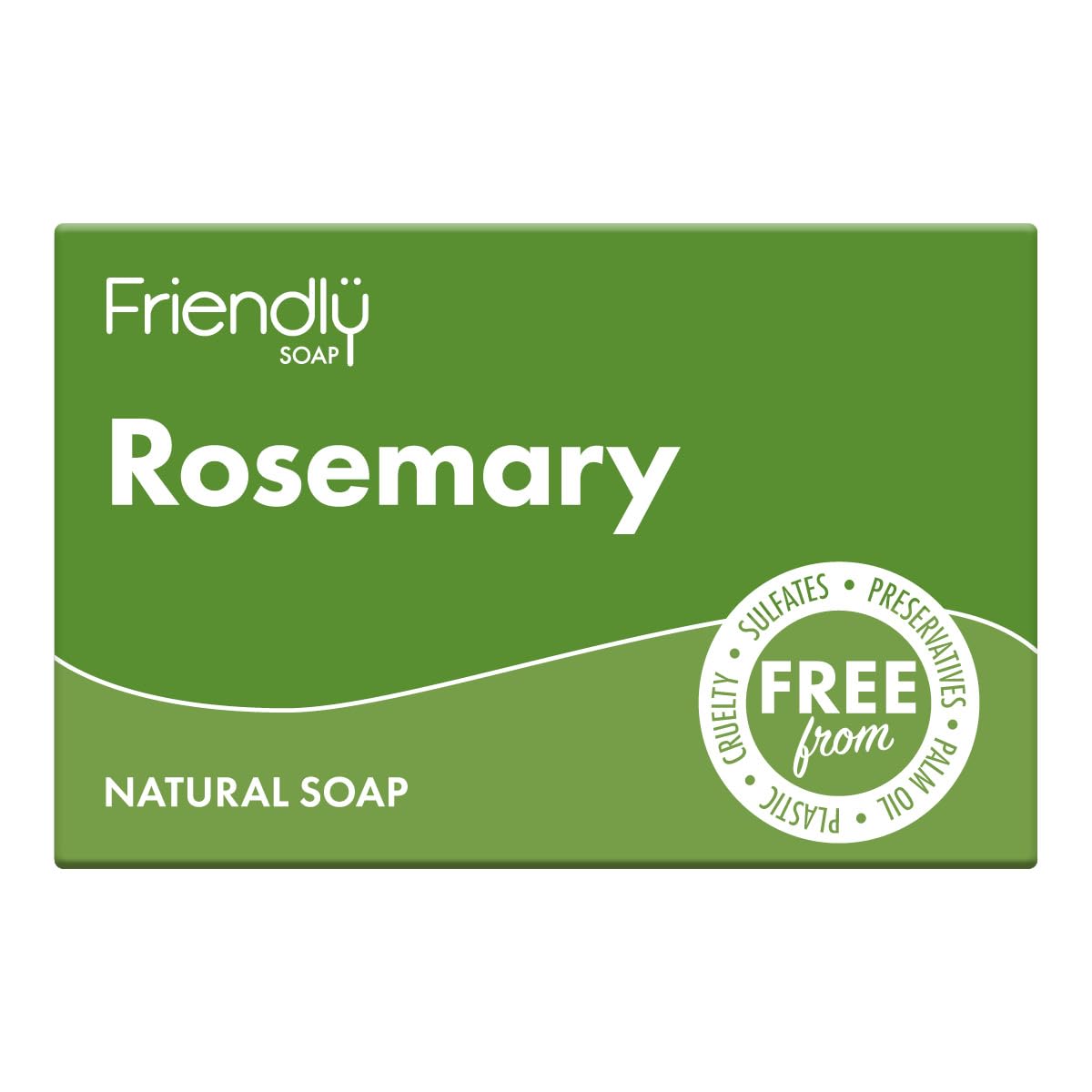 Friendly Soap Natural Rosemary Bath Soap 95g