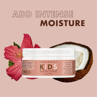 SHEA MOISTURE Shea Moisture Coconut & Hibiscus Kids Combo Pack - Includes Kids Curling Butter Cream, 6 Oz & Kids Curl & Shine 2-in-1 Shampoo & Conditioner, 8 Oz
