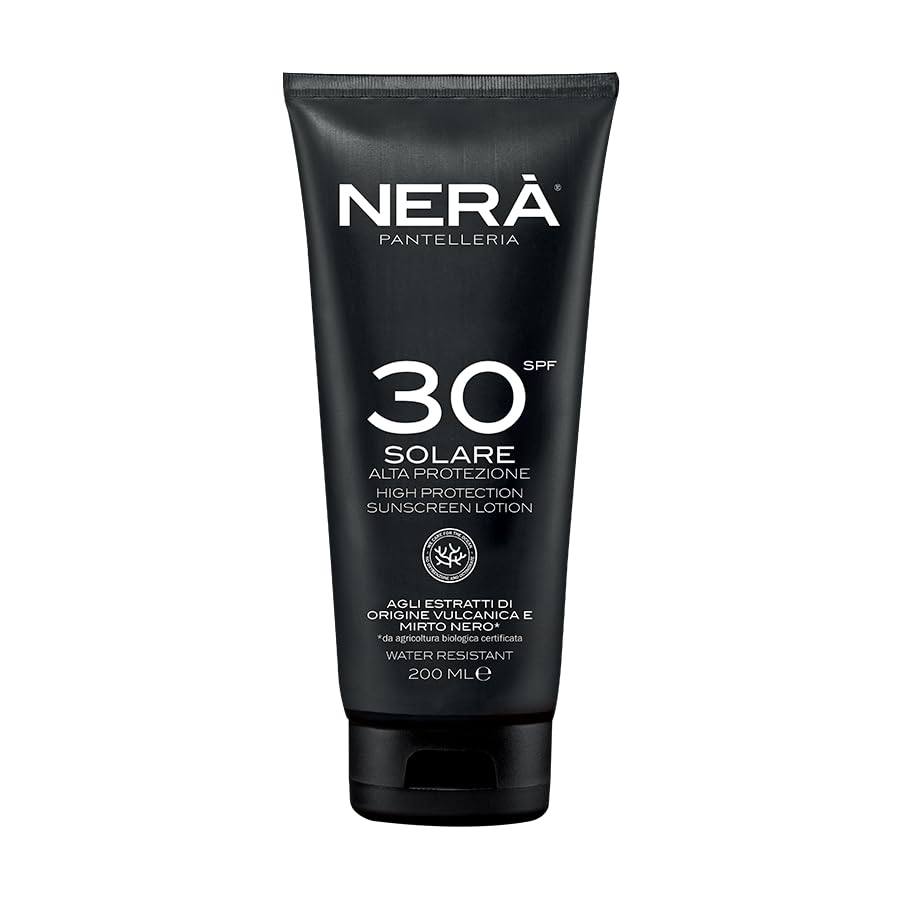 KP Pharma NERA SPF 30 Sunscreen Body Lotion – UVA & UVB Protection, Lightweight, Water-Resistant, Hydrating Formula with Black Myrtle & Volcanic Stone Extracts, Antioxidant-Rich & Dermatologically Tested, 200ml