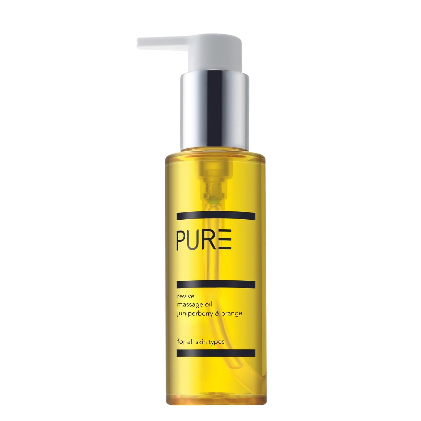 Pure Uplifting Bath, Body & Massage Oil – Aromatherapy Blend with Sweet Orange, Juniper, Grapefruit & Peppermint – Energises Body & Mind – 100% Natural & Vegan – 100ml by PURE Spa Skincare