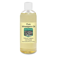 DEVPRAYAG Devprayag Pure Wheatgerm Oil (Triticum vulgare) Natural Therapeutic Grade Cold Pressed 200ml (6.76 oz)