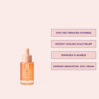 Maria Nila Head & Hair Heal, Soothing Serum, Leave in Treatment for For Dry/Itchy Scalp, Soothing Hyaluronic acid & Aloe Vera, Peppermint extract for Cooling Effect, 50 ml