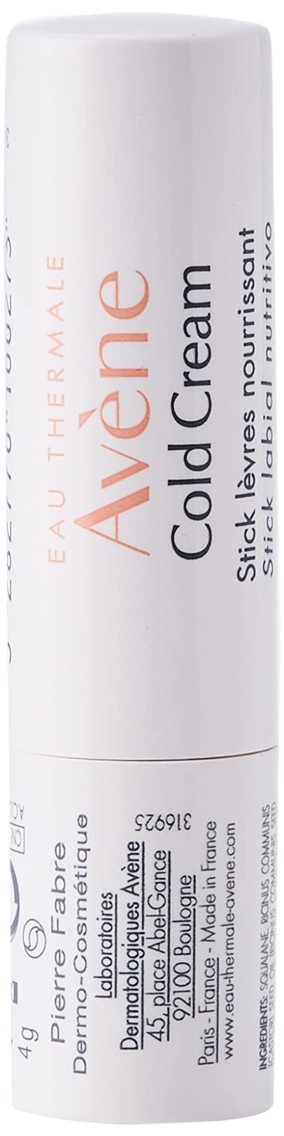 Avene Lip Balm for Sensitive Lips, 4 g