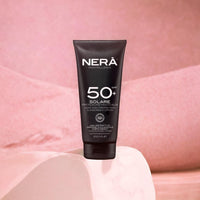 Nera Pantelleria NERA Pantelleria Water Resistant SPF50+ Very High Protection Sunscreen Lotion 200ML - Nourishing Face Sun Cream with UVA/UVB Filters, Prevents Dehydration & Skin Aging For Men and Women
