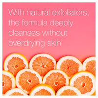 Neutrogena Clear & Radiant Face Scrub, Pack of 3 x 150ml, Glow Boosting with Vitamin C & Pink Grapefruit, Oil-Free, Exfoliates for Clear, Refined Skin