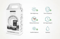 Novaclear Gluta White Plus Set – White Plus Serum, Day Cream & Night Cream with Glutathione & Retinol for Dark Spots, Even Skin Tone & Anti-Aging Skincare Routine