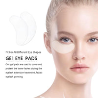 Eye Gel Pads, Lint Free Eyelash Patches, 50 Pairs of Eyelash Extension Under Eye Gel Pads Lint Free Under Eye Patches Eye Mask Beauty Tools Higher Quality products by THE ISMA