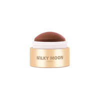 Milky Moon London Stellar Cheeks Cream Bronzer, Buildable, Lightweight, Long-Lasting Formula for Cheeks, Eyes & Lips, Infused with Coconut & Jojoba, Cappuccino