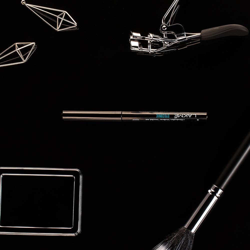 2 X Lakme Eyeconic Kajal Twin Pack, Black, 0.35g - India