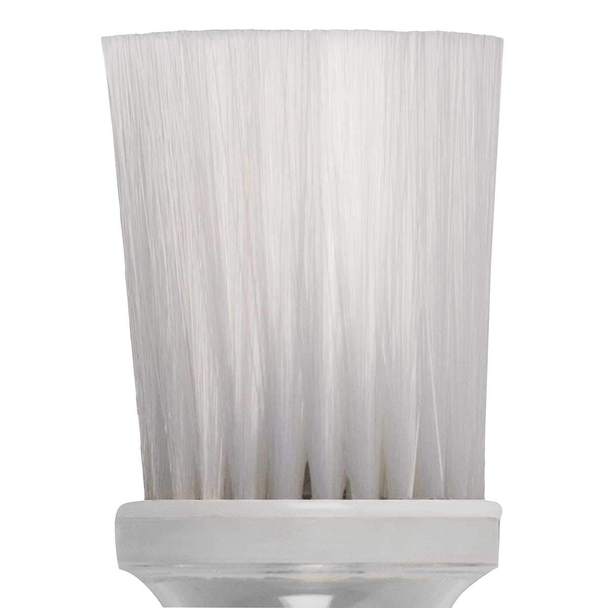 Termix Professional Hairdressing Talcum Powder Brush Brush for Cleaning Your Neck with Soft Fibres for Maximum Cleaning Transparent Colour and White Fibres