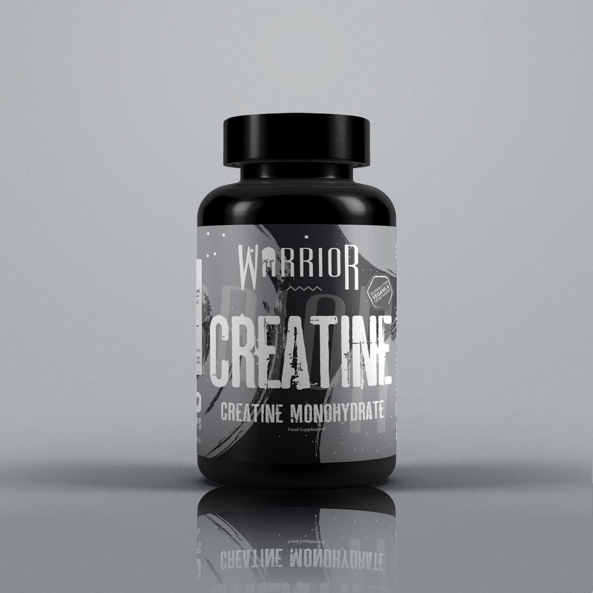 Warrior, Creatine Monohydrate Tablets – 1000mg – 60 Capsules – Supplement for Performance – Supports Muscle Growth – Unflavoured – Suitable for Men & Women – Vegan & Vegetarian Friendly
