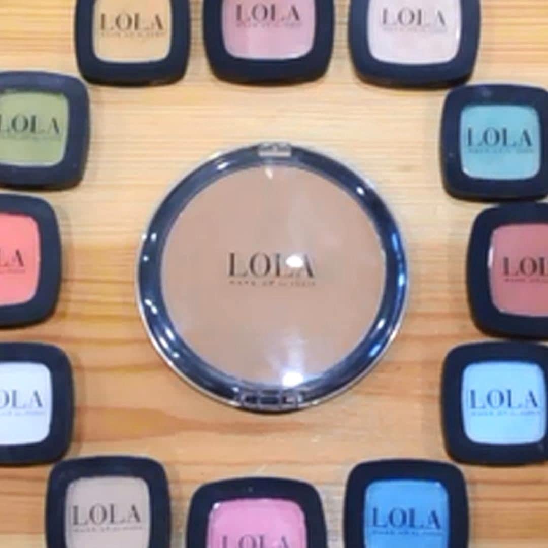 Lola Make Up by Perse LOLA Eyeshadow Mono Long Lasting Eyeshadow Palette Mattes and Shimmers Blendable Eye Shadow Make Up Professional Eye Cosmetic - 004-Pink