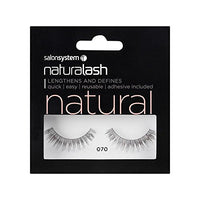 Chlffua Salon System Naturalash Quick and Easy Re-Usable Black 070 Lashes