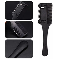 Generic Hair Razor Comb for Hair Thinning & Styling Comb | Double Sided Hairdressing Tool for Barbers and Hairdressers