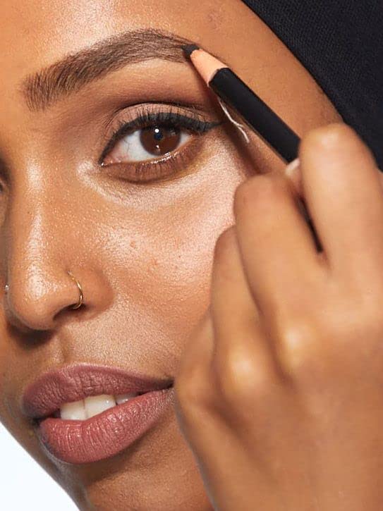 HD Brows HD BROWS Pro Pencil - Ultra-Fine Hair Stroke Pencil, Creates Realistic Strokes, Ultra-Fine Tip, Available in 4 Shades, Black - Ideal for Dark Hair or Extra Definition