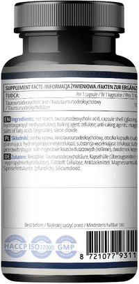 APOLLO'S HEGEMONY Tudca 100mg - 90 Vegan Capsules - A Bile Salt Dietary Supplement to Support Digestion and Liver Function - 3 Months Supply - by Apollo's Hegemony