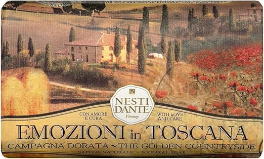 NESTI DANTE Emozioni di Toscana, Golden Countryside Soap 250 g