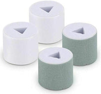 Mufira Electric Nail Polisher Buffer Rolls Refill Replacement Rollers 4 pcs