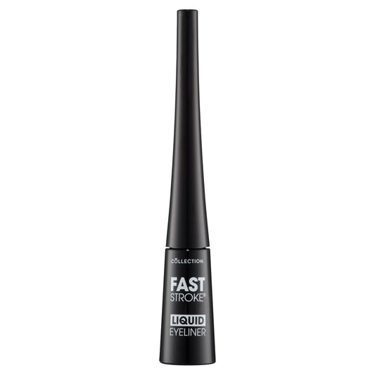 Collection Cosmetics Fast Stroke Eyeliner, Quick Drying Formula, 4ml, Black