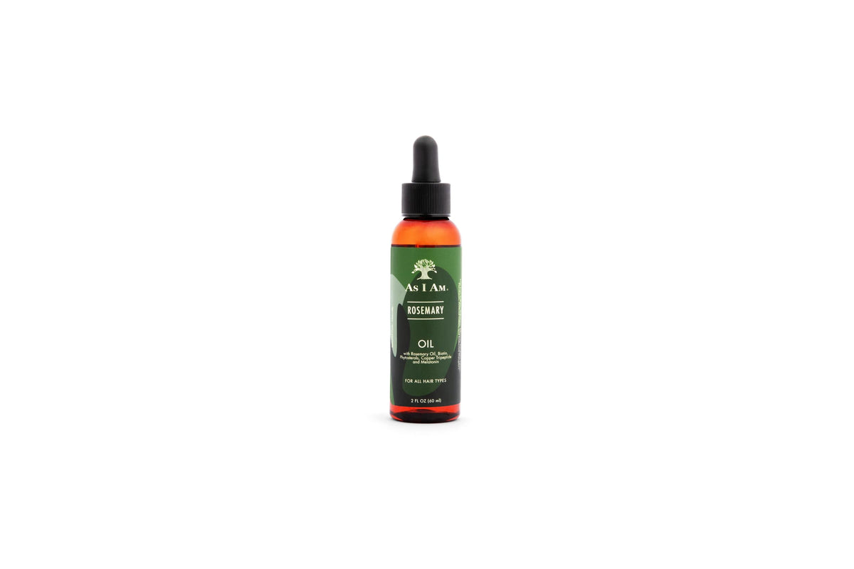 As I Am Rosemary Oil – Stimulates Growth, Soothes Dry Scalp, Reduces Breakage 2oz
