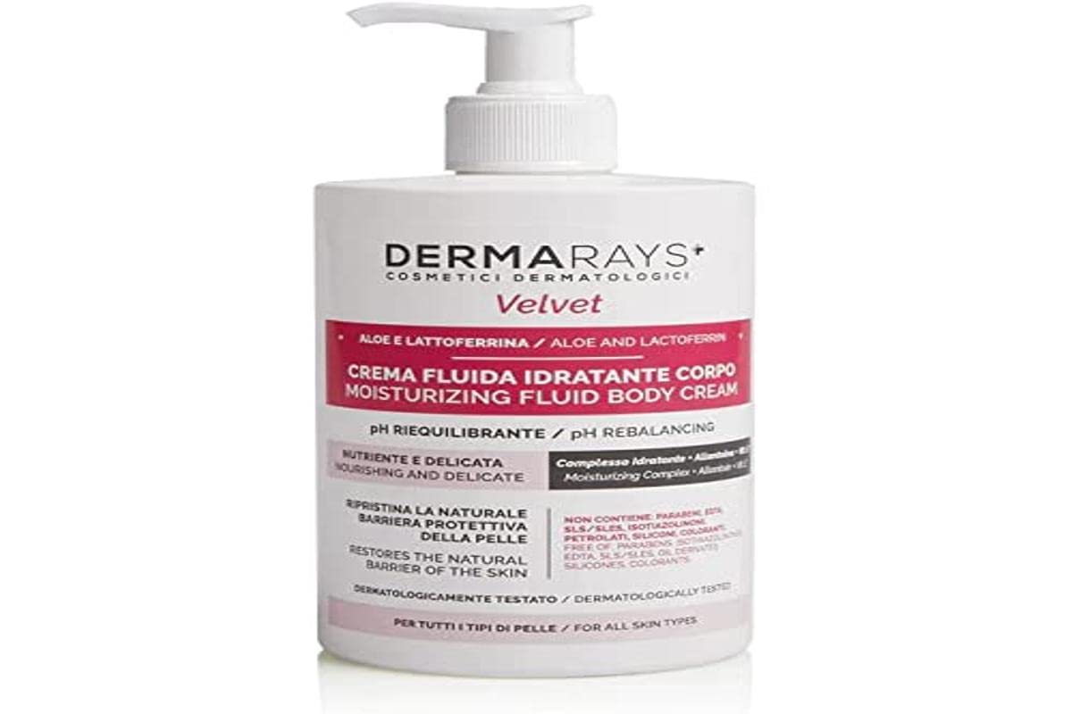 Crema fluida idratante per il Corpo - Dermarays Velvet