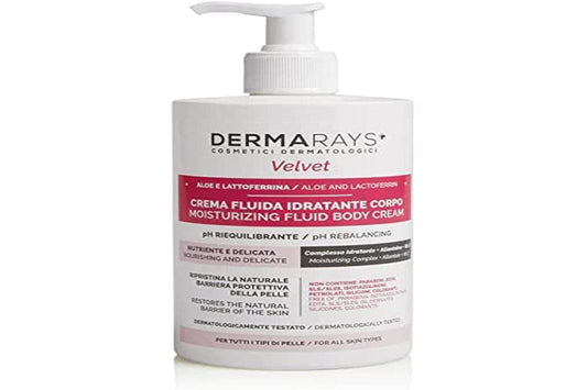 Crema fluida idratante per il Corpo - Dermarays Velvet