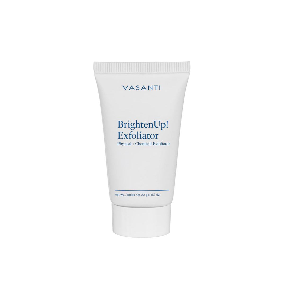 VASANTI Vasanti Brighten Up! Enzymatic Face Rejuvenator – Brightens, Exfoliates & Cleanses for Soft, Smooth & Radiant Skin – Enriched with Papaya, Professional Microcrystals & Aloe (0.7 oz)