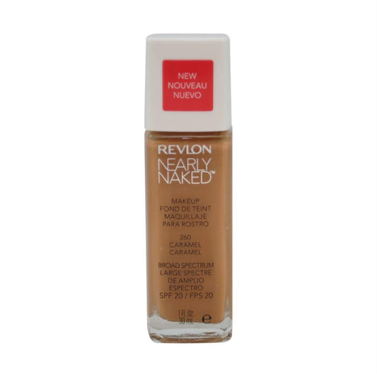 Revlon Nearly Naked Makeup Foundation - 260 Caramel