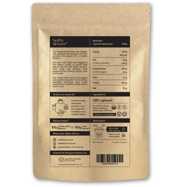healthy future Freeze Dried Spinach Powder