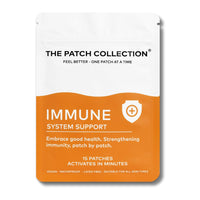 The Patch Collection® - High Strength Immune System Support Boost Patch | 6-in-1 Complex with Vitamin C, D, B12, Zinc, Turmeric, Elderberry, Ginkgo Biloba, Echinacea | Vegan & Latex Free (Pack of 15)