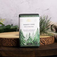 The English Soap Company Nordic Pine Scented Hand and Body Soap Bar
