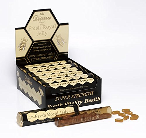 Diana Fresh Royal Jelly 200mg Tube - 30 Vegetarian Capsules