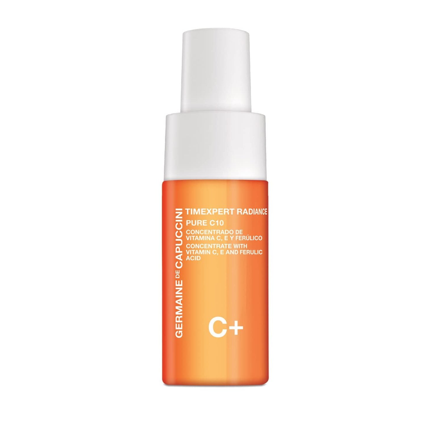 Germaine De Capuccini - Timexpert Radiance C+ | Serum Concentrate Vitamins C, E and Ferulic - Light Serum for Stretched and Disabled Skin - 3 X 10 Ml| Brighten Skin While Filling In Those Fine Lines