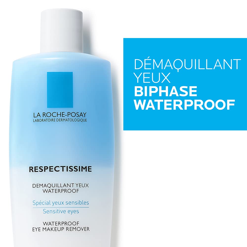 La Roche-Posay Respectissime Waterproof Eye Makeup Remover 2 x 125ml