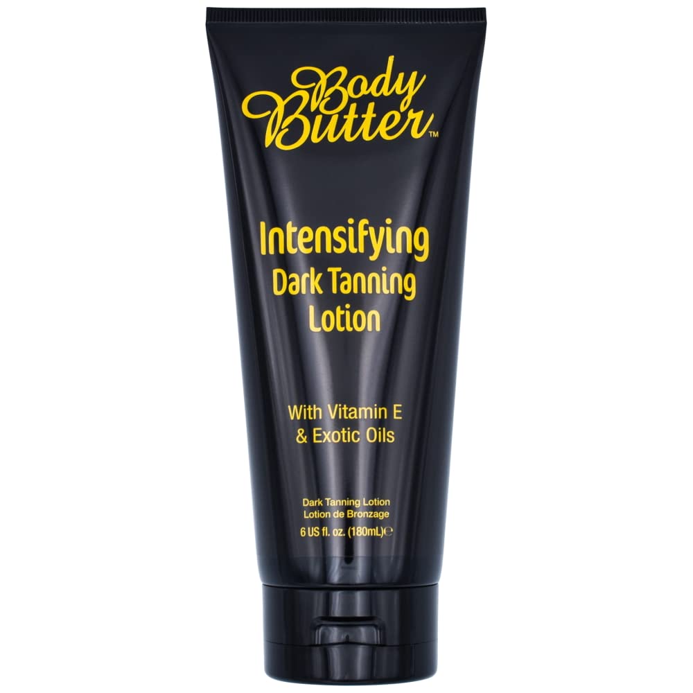 BODY BUTTER Body Butter Dark Tanning lotion cream 180ml bottle