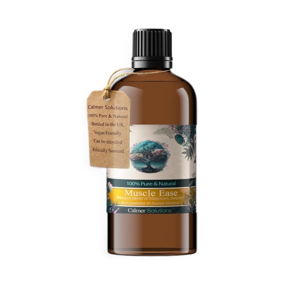 Calmer Solutions Muscle Ease Massage Oil 100ml