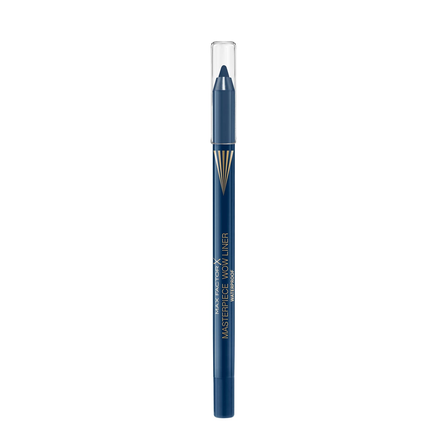 Max Factor Masterpiece Wow Liner, 500 Dark Navy, 24-Hour Wear Eyeliner, High Colour Payoff, Waterproof and Smudgeproof, Vegan