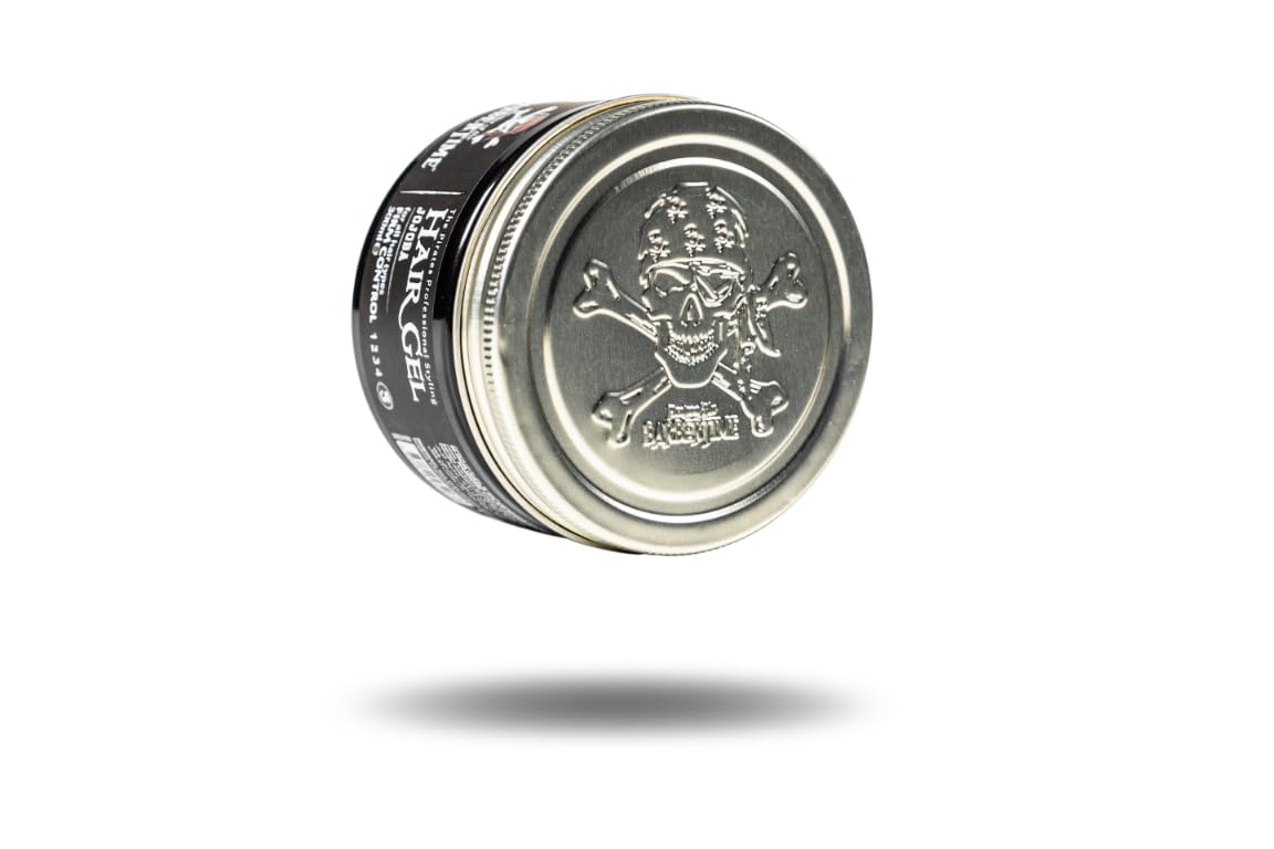 BARBERTIME Hair Styling Gel | All Hair Types | Firm Control | Scalp Nourishing | Shine and Protection | Jojoba 300 ml