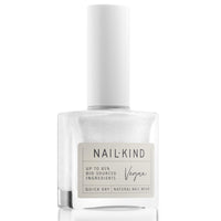 NAILKIND White Nail Polish Glazed Donut 8ml Vegan Nail Varnish – Classic White Finish, Quick Drying Long Lasting Chip Resistant Manicure, Low Chemical Formula, PETA & Halal Certified, NailKind