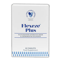 Flexeze Plus: 60 Tablets (1 Month Supply) - Advanced Nutritional Bone and Joint Care Supplement, Contains Glucosamine HCL (1324mg) and Chondroitin Sulphate (360mg), Made in UK by Good Vitamin Company