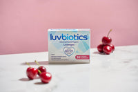Luv Biotics Oral Probiotic Cherry Lozenges - Xylitol & Aloe Vera for Dry Mouth, Bad Breath, Halitosis, Gum Health, Sugar Free Mouth Lozenges for Freshening Breath & Oral Care-3packs of 30's