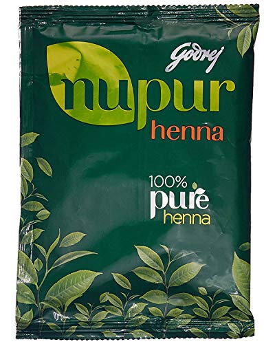 Godrej Nupur Nupur Henna Mehndi 100% Natural Pure, 120 g