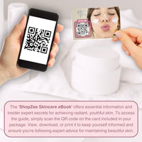 ShopZee Trading Ltd Eternite Skincare Set with Cotton Face Cloth – Day & Night Cream Duo 80ml with Retinol & SPF 15, Face Mask 105ml with Vitamin C, Niacinamide or Hyaluronic Acid, for Hydrated & Radiant Skin (Hydration)