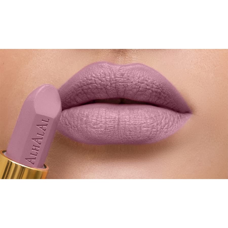 ALHALAL COSMETICS Halal MATTE VELVET LIPSTICK Long Lasting up to 16h Vegan and Cruelty-Free (AL-24-SANA)