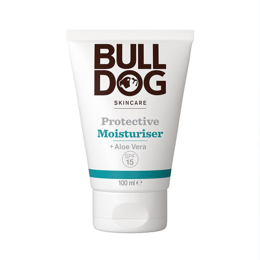 AMIGO BULLDOG - Skincare for Men | Protective Moisturiser | Face Cream With SPF 15 | 100 ml