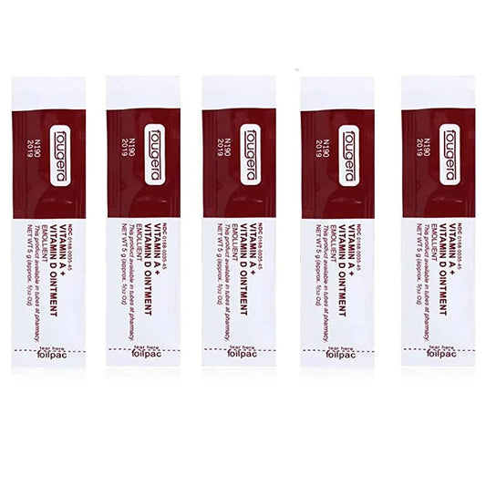 Eyeluvlashes PROFESSIONAL EYELASH EXTENSIONS Vitamin A D Tattoo Aftercare Cream Gel Healing Skin Anti-Scar Preserve Color PMU Care Tattoo Accessories (5 SACHETS)