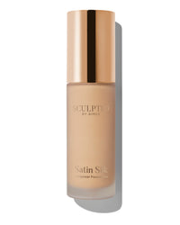 SCULPTED by Aimee Connolly Satin Silk Longwear Foundation from Sculpted by Aimee (Medium Plus 4.5) - Lightweight, Hydrating & Buildable High Coverage, Sweat-Resistant Foundation