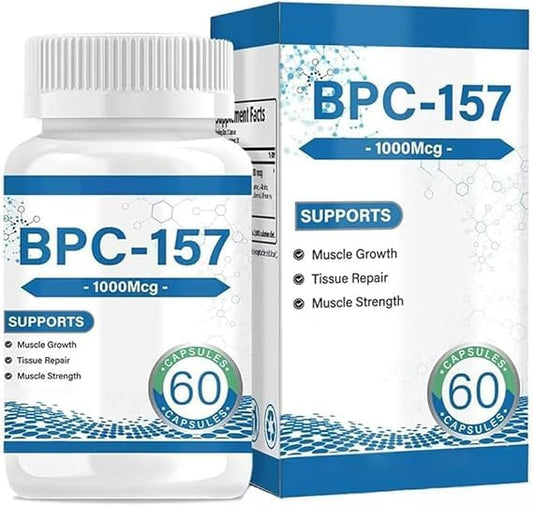 157 Pro New Peptide Capsules Pro,Gluten-Free, 1000mcg (60Grain)
